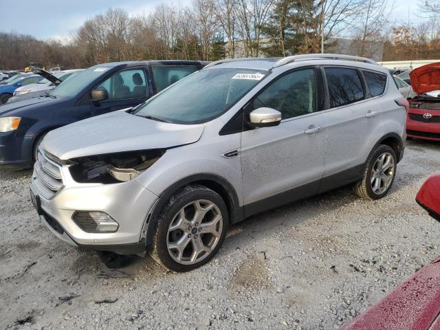 1FMCU9J96KUC42463 - 2019 FORD ESCAPE TITANIUM SILVER photo 1