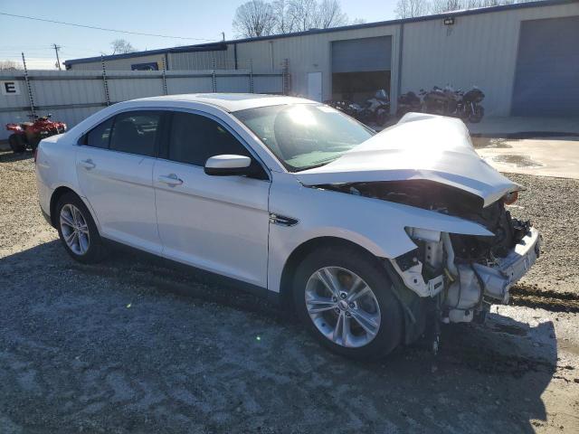 1FAHP2E80DG157247 - 2013 FORD TAURUS SEL WHITE photo 4