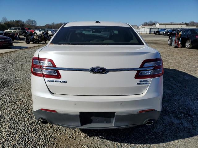 1FAHP2E80DG157247 - 2013 FORD TAURUS SEL WHITE photo 6