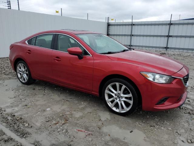 JM1GJ1V68F1175971 - 2015 MAZDA 6 TOURING RED photo 4