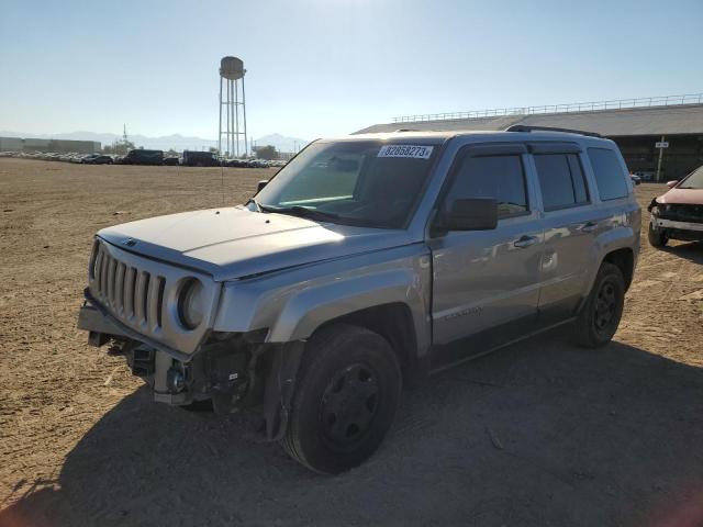 1C4NJPBA9FD312997 - 2015 JEEP PATRIOT SPORT GRAY photo 1