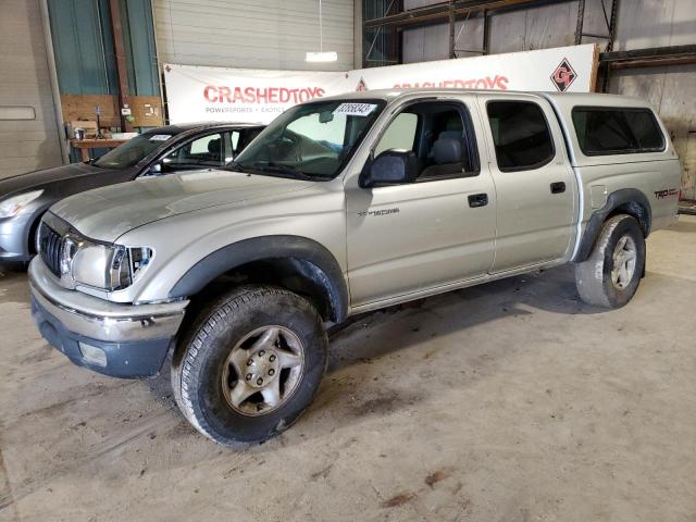 5TEHN72N42Z079102 - 2002 TOYOTA TACOMA DOUBLE CAB SILVER photo 1