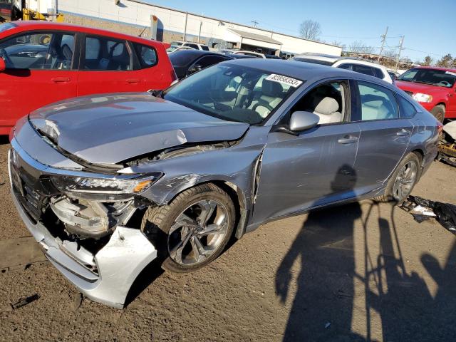 1HGCV1F48JA151874 - 2018 HONDA ACCORD EX GRAY photo 1