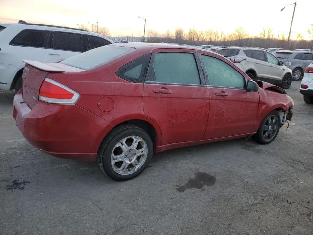 1FAHP36N69W231424 - 2009 FORD FOCUS SES RED photo 3