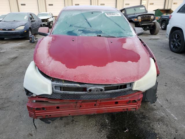 1FAHP36N69W231424 - 2009 FORD FOCUS SES RED photo 5