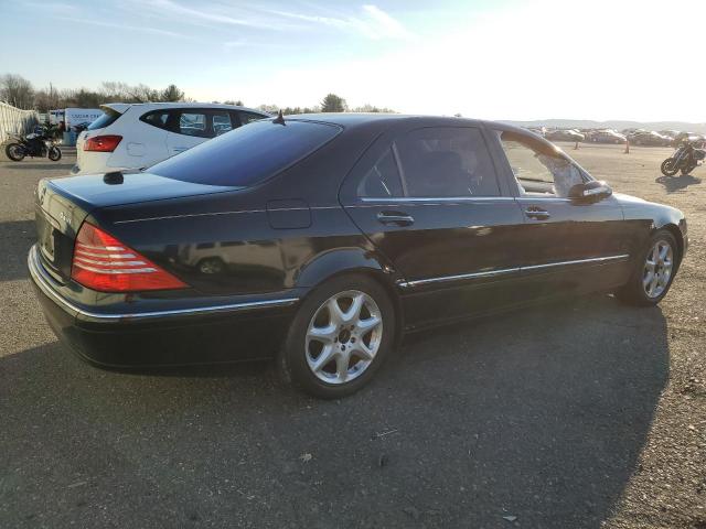 WDBNG84J65A447659 - 2005 MERCEDES-BENZ S 500 4MATIC BLACK photo 3