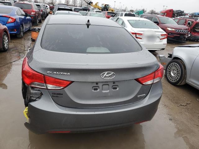 5NPDH4AE5DH211019 - 2013 HYUNDAI ELANTRA GLS GRAY photo 6