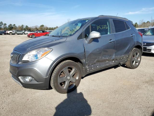 KL4CJFSB5EB691298 - 2014 BUICK ENCORE CONVENIENCE GRAY photo 1