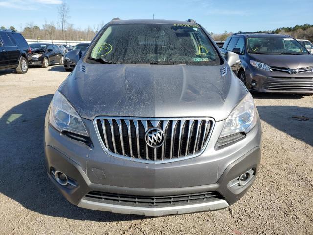 KL4CJFSB5EB691298 - 2014 BUICK ENCORE CONVENIENCE GRAY photo 5