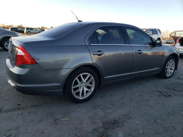 3FAHP0JG4AR278322 - 2010 FORD FUSION SEL GRAY photo 3