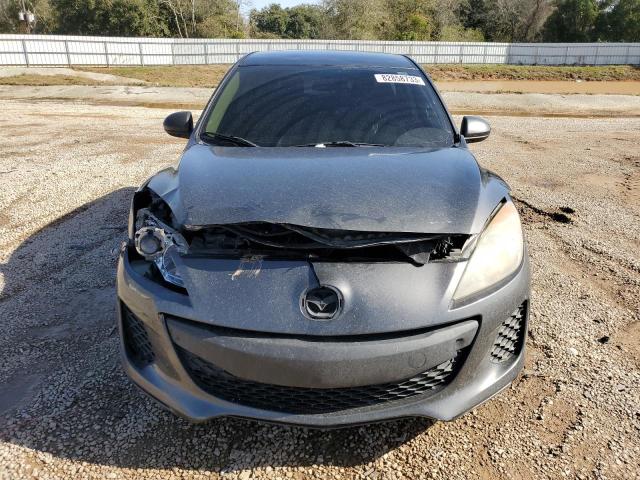 JM1BL1L74C1637325 - 2012 MAZDA 3 I GRAY photo 5