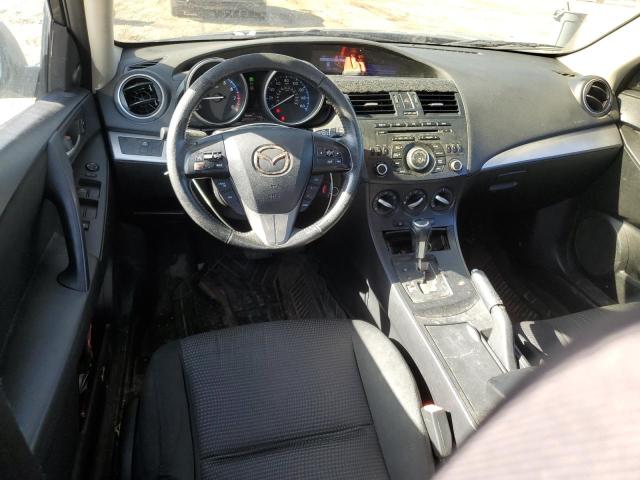 JM1BL1L74C1637325 - 2012 MAZDA 3 I GRAY photo 8