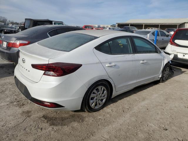 5NPD74LF4KH435551 - 2019 HYUNDAI ELANTRA SE WHITE photo 3