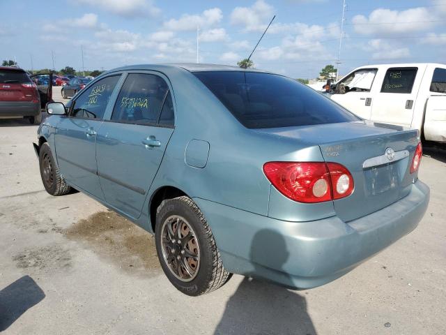 1NXBR32E86Z675732 - 2006 TOYOTA COROLLA CE TURQUOISE photo 3