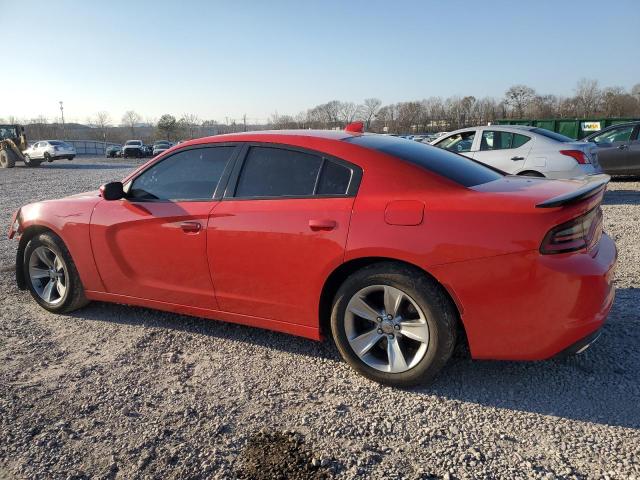 2C3CDXHG9GH307205 - 2016 DODGE CHARGER SXT RED photo 2