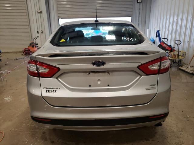 3FA6P0HD1GR399806 - 2016 FORD FUSION SE SILVER photo 6