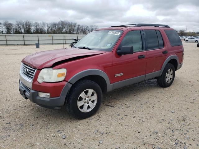 1FMEU63E46UA80582 - 2006 FORD EXPLORER XLT RED photo 1