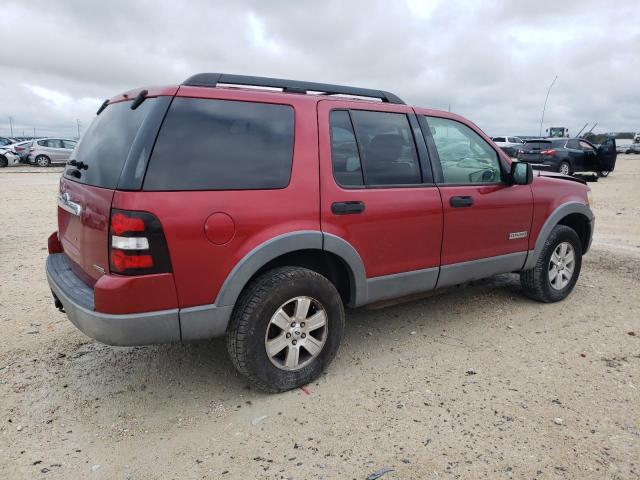 1FMEU63E46UA80582 - 2006 FORD EXPLORER XLT RED photo 3