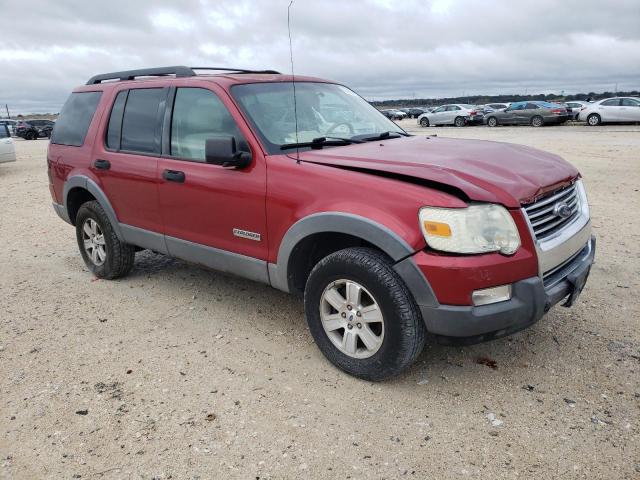 1FMEU63E46UA80582 - 2006 FORD EXPLORER XLT RED photo 4