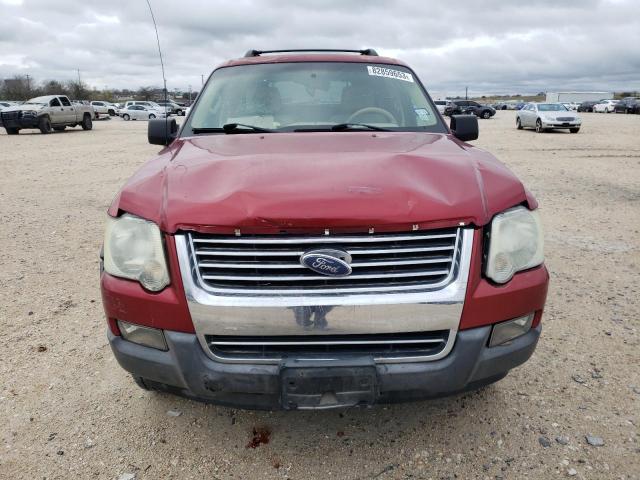 1FMEU63E46UA80582 - 2006 FORD EXPLORER XLT RED photo 5