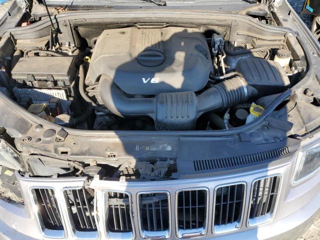 1C4RJEAG5FC100566 - 2015 JEEP GRAND CHER LAREDO ვერცხლისფერი ფოტო 12