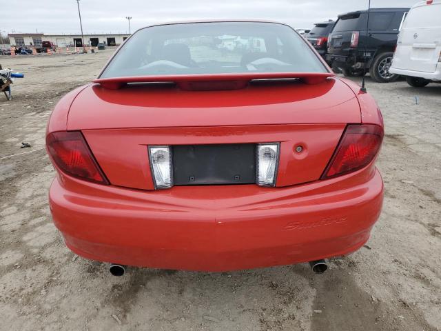 1G2JB12FX37176544 - 2003 PONTIAC SUNFIRE RED photo 6