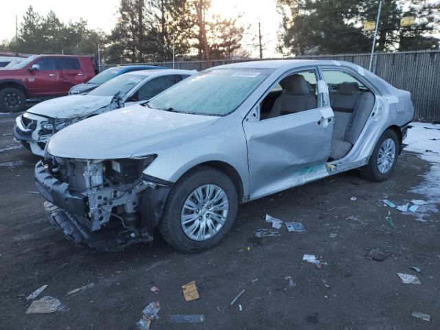 4T1BF1FK0DU266666 - 2013 TOYOTA CAMRY L SILVER photo 1