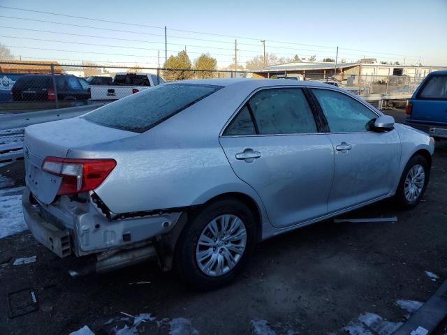 4T1BF1FK0DU266666 - 2013 TOYOTA CAMRY L SILVER photo 3