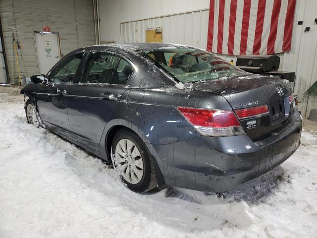 1HGCP2F37CA019795 - 2012 HONDA ACCORD LX GRAY photo 2