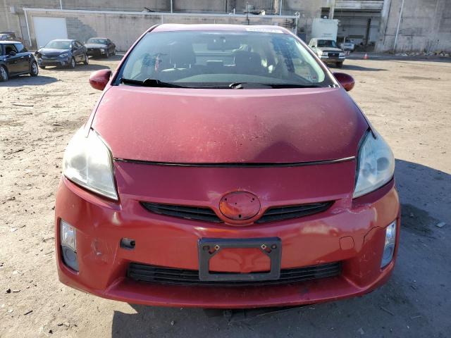 JTDKN3DU1A0043305 - 2010 TOYOTA PRIUS RED photo 5