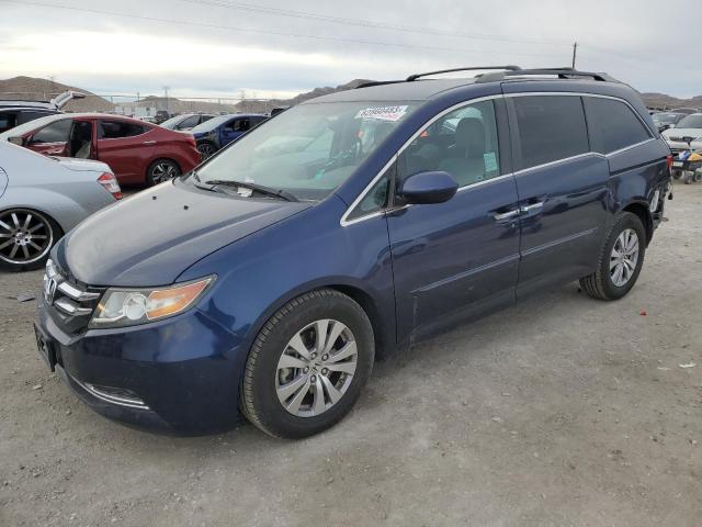 5FNRL5H35HB025368 - 2017 HONDA ODYSSEY SE BLUE photo 1