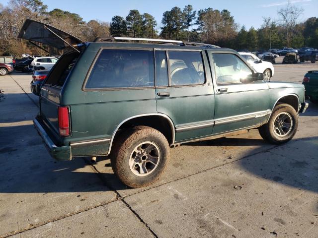 1GNCS13WXR0147590 - 1994 CHEVROLET BLAZER S10 GREEN photo 3