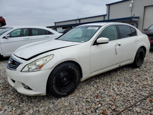 JN1DV6AR9BM652732 - 2011 INFINITI G25 WHITE photo 1