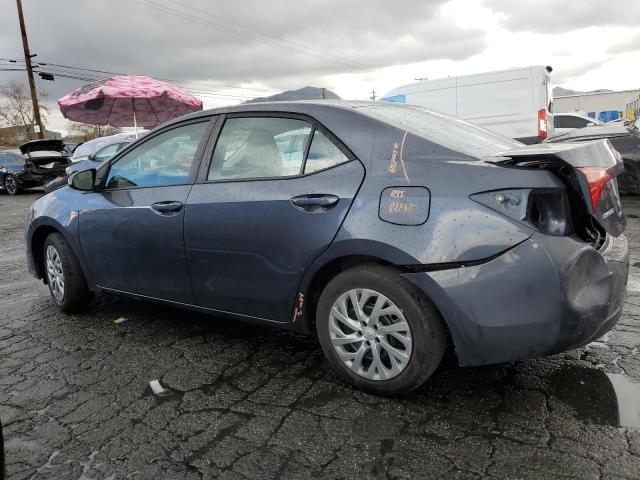 5YFBURHE7KP929144 - 2019 TOYOTA COROLLA L GRAY photo 2