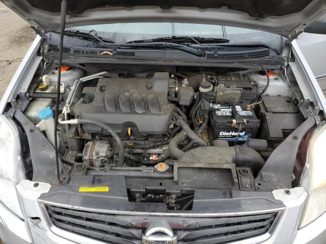 3N1AB6AP5AL644873 - 2010 NISSAN SENTRA 2.0 SILVER photo 11