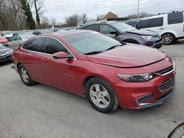 1G1ZE5ST5HF153617 - 2017 CHEVROLET MALIBU LT MAROON photo 4