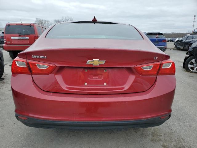 1G1ZE5ST5HF153617 - 2017 CHEVROLET MALIBU LT MAROON photo 6