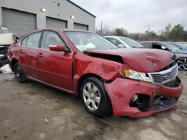 KNAGG4A84A5370021 - 2010 KIA OPTIMA LX RED photo 4