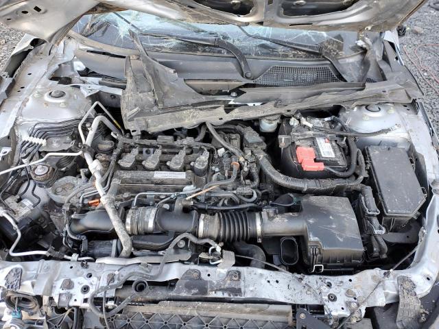 1HGCV1F18KA011587 - 2019 HONDA ACCORD LX SILVER photo 11