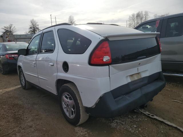 3G7DA03E25S539983 - 2005 PONTIAC AZTEK WHITE photo 2