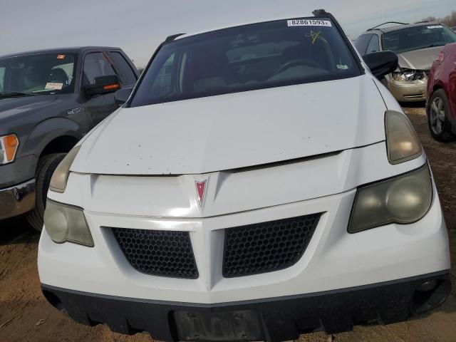 3G7DA03E25S539983 - 2005 PONTIAC AZTEK WHITE photo 5