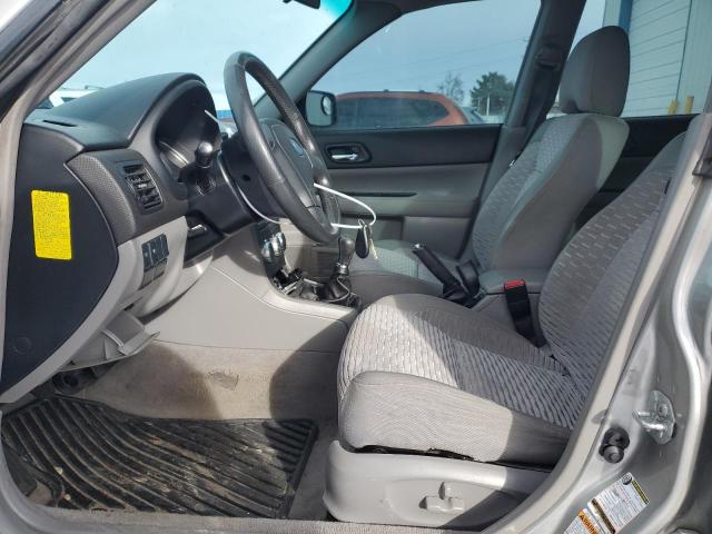 JF1SG65675G712224 - 2005 SUBARU FORESTER 2.5XS Серебристый фото 7
