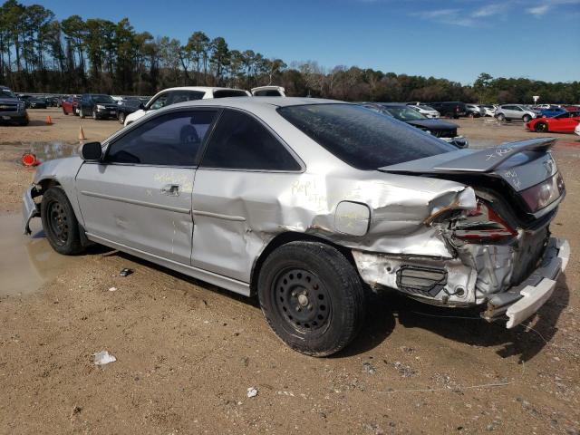 1HGCG32551A034189 - 2001 HONDA ACCORD EX SILVER photo 2