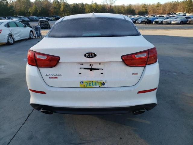 KNAGM4A7XF5608932 - 2015 KIA OPTIMA LX WHITE photo 6