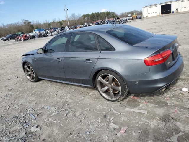 WAUFFAFL5FN021757 - 2015 AUDI A4 PREMIUM PLUS GRAY photo 2