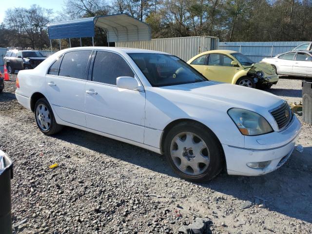 JTHBN30F710017801 - 2001 LEXUS LS 430 WHITE photo 4