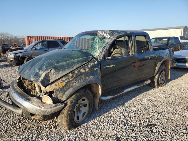 5TEGN92N24Z326644 - 2004 TOYOTA TACOMA DOUBLE CAB PRERUNNER GREEN photo 1