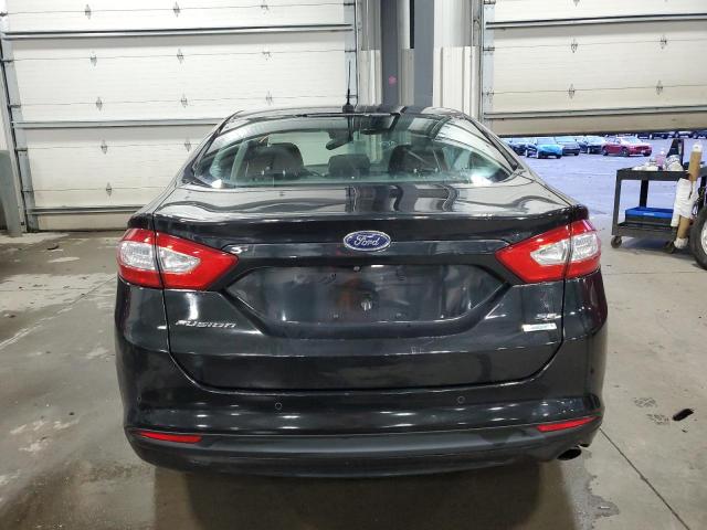 3FA6P0HD5ER328413 - 2014 FORD FUSION SE BLACK photo 6