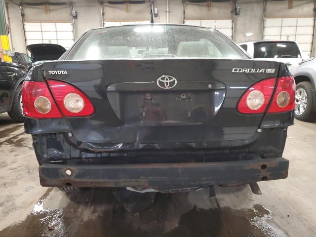 JTDBR32E870127758 - 2007 TOYOTA COROLLA CE BLACK photo 6