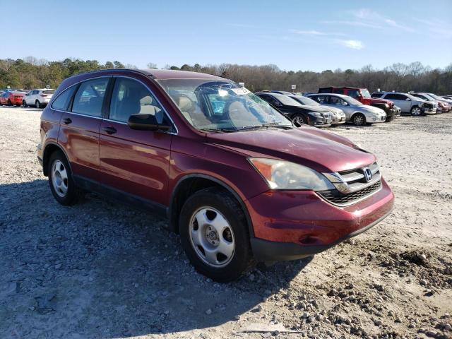 5J6RE3H32BL007357 - 2011 HONDA CR-V LX RED photo 4